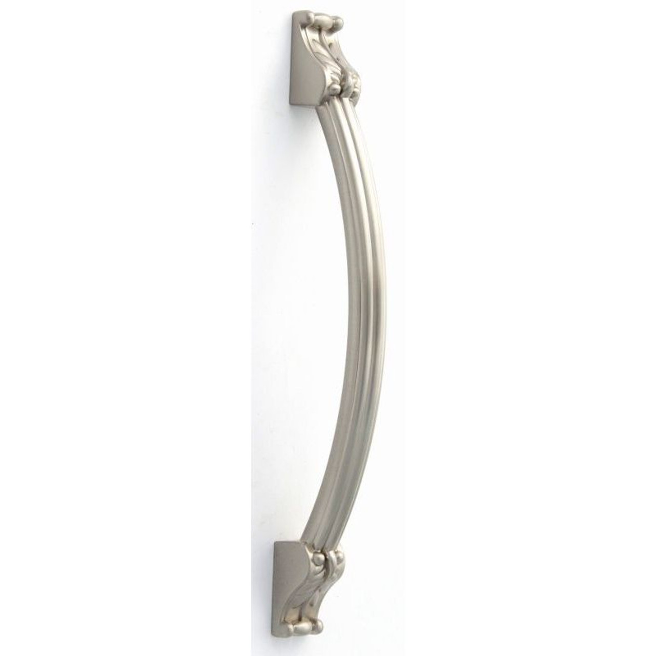 Alno Fiore D1476-8-SN Appliance Pull Traditional in Satin Nickel