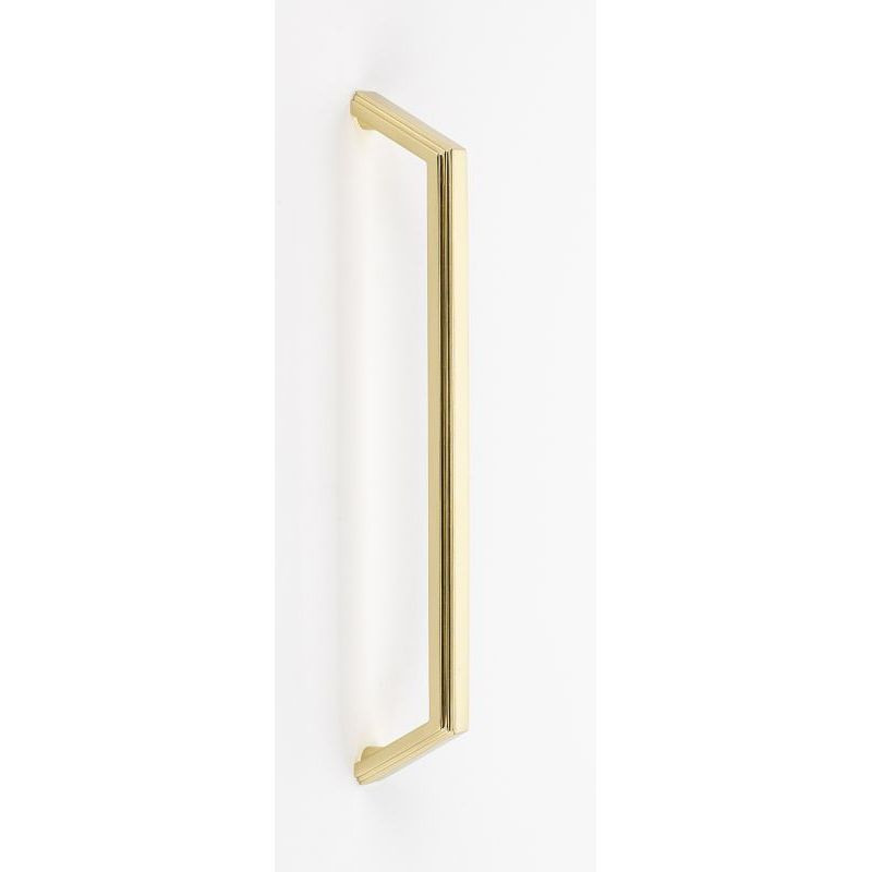 Alno Nicole D427-12-PB Appliance Pull Modern Pull in Polished Brass
