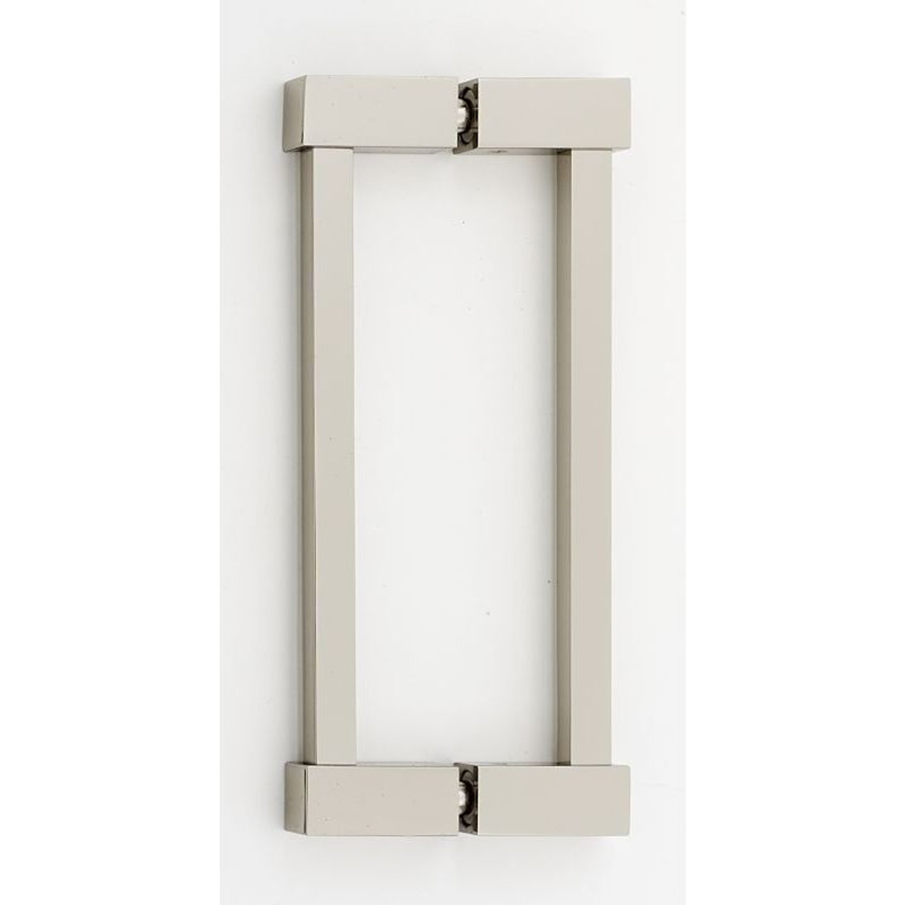 Alno Contemporary II G718-6-PN Back-to-Back Pull Modern in Polished Nickel
