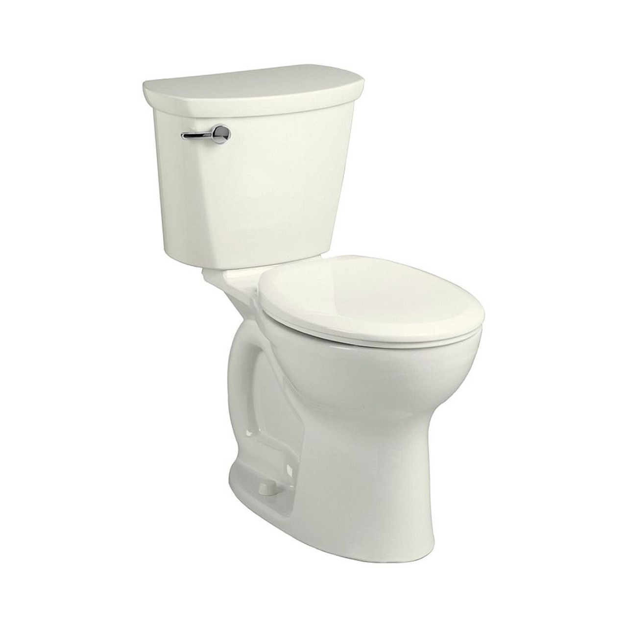 Round Front Two-Piece 1.6 GPF Toilet with 10-in Rough-In