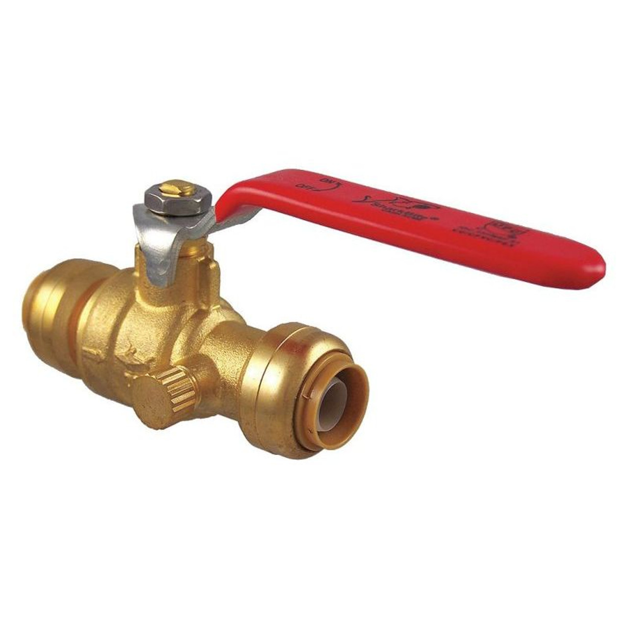 Ball Valve, Inline, Push-Fit, 1/2-in, 200 psi Ball Valve, Inline, Push-Fit, 1/2-in, 200 psi