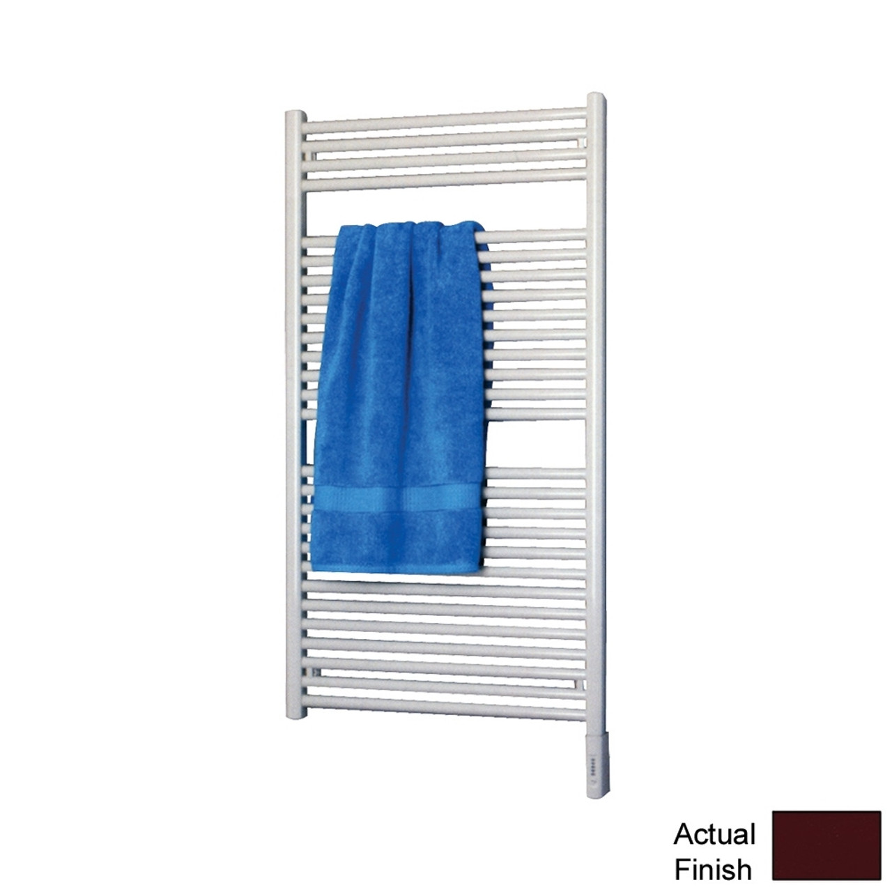 Hydronic Towel tor 46-in H x 24-in W Wine Red