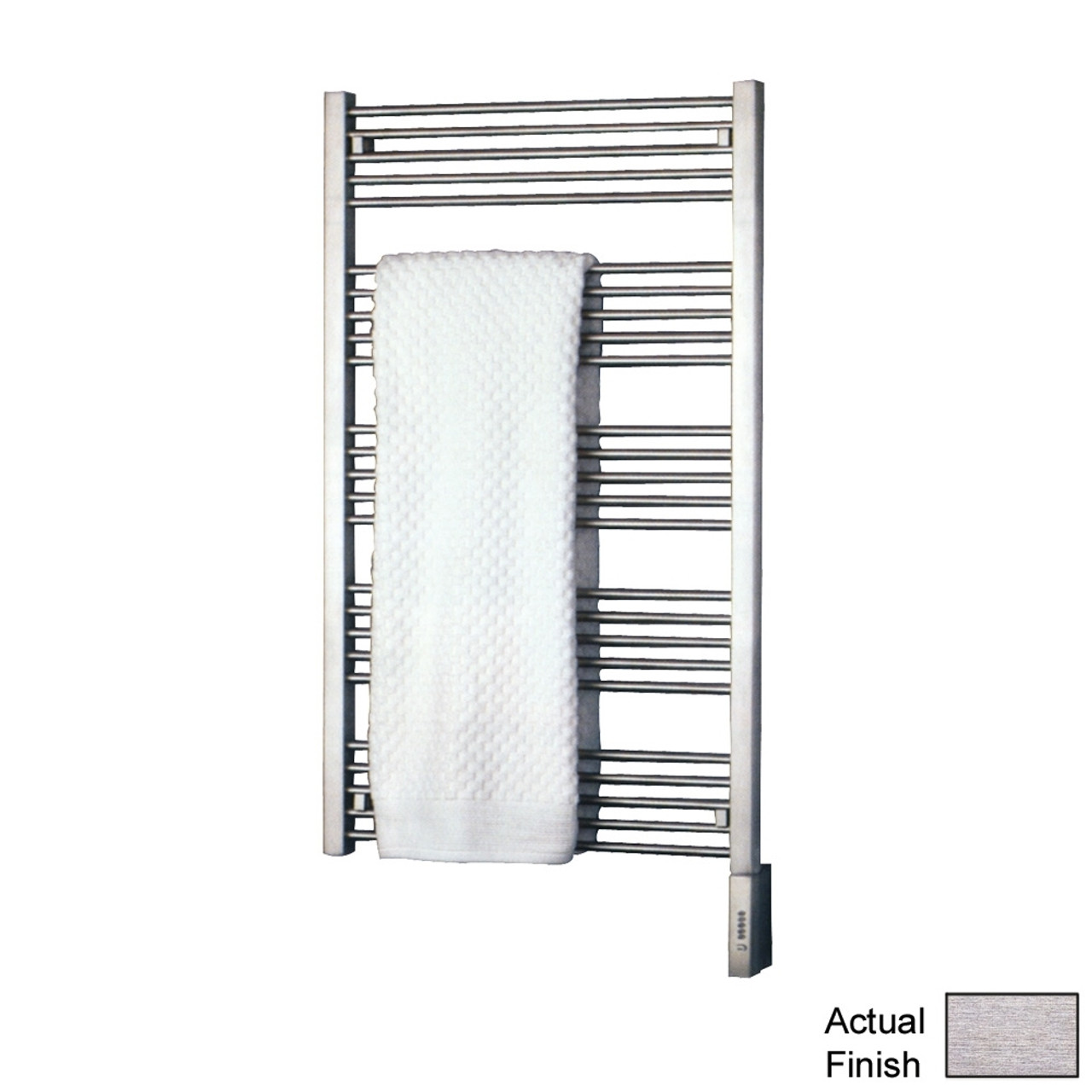 Electric Towel Warmer Plug-In 33-in H x 20-in W Stainless Steel Electric Towel Warmer Plug-In 33-in H x 20-in W Stainless Steel