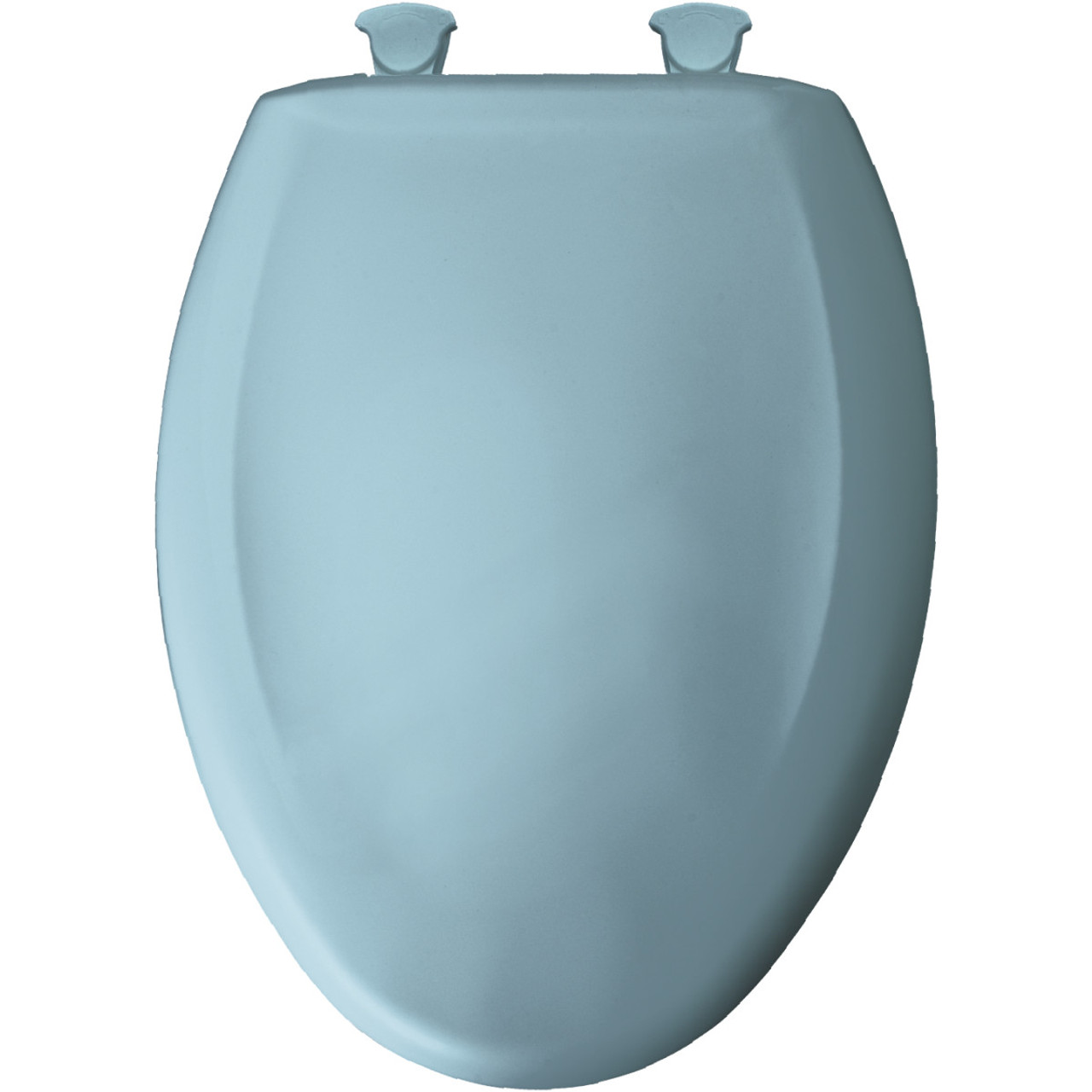 Plastic Elongated Slow-Close Toilet Seat in Twilight Blue Plastic Elongated Slow-Close Toilet Seat in Twilight Blue