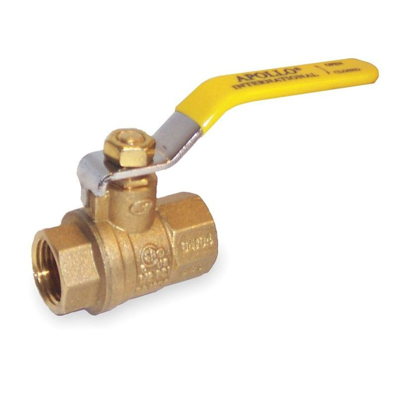 Brass Ball Valve, Inline, Solder, 4-in Brass Ball Valve, Inline, Solder, 4-in