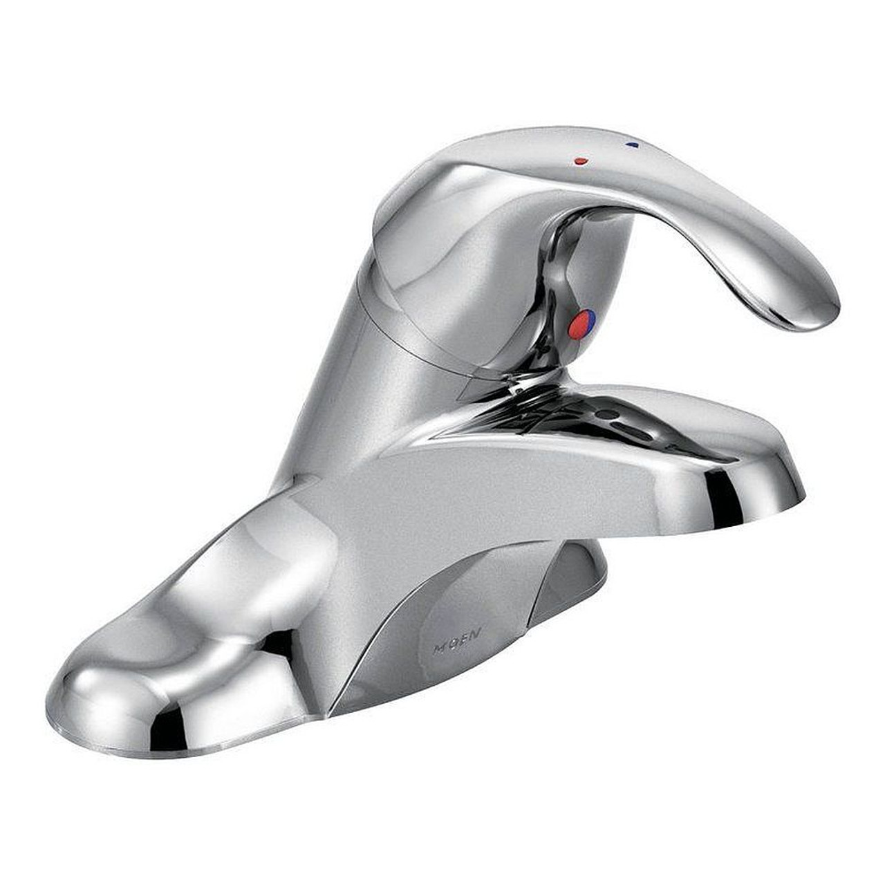 Moen 8437 Single Handle Centerset Bathroom Faucet in Chrome
