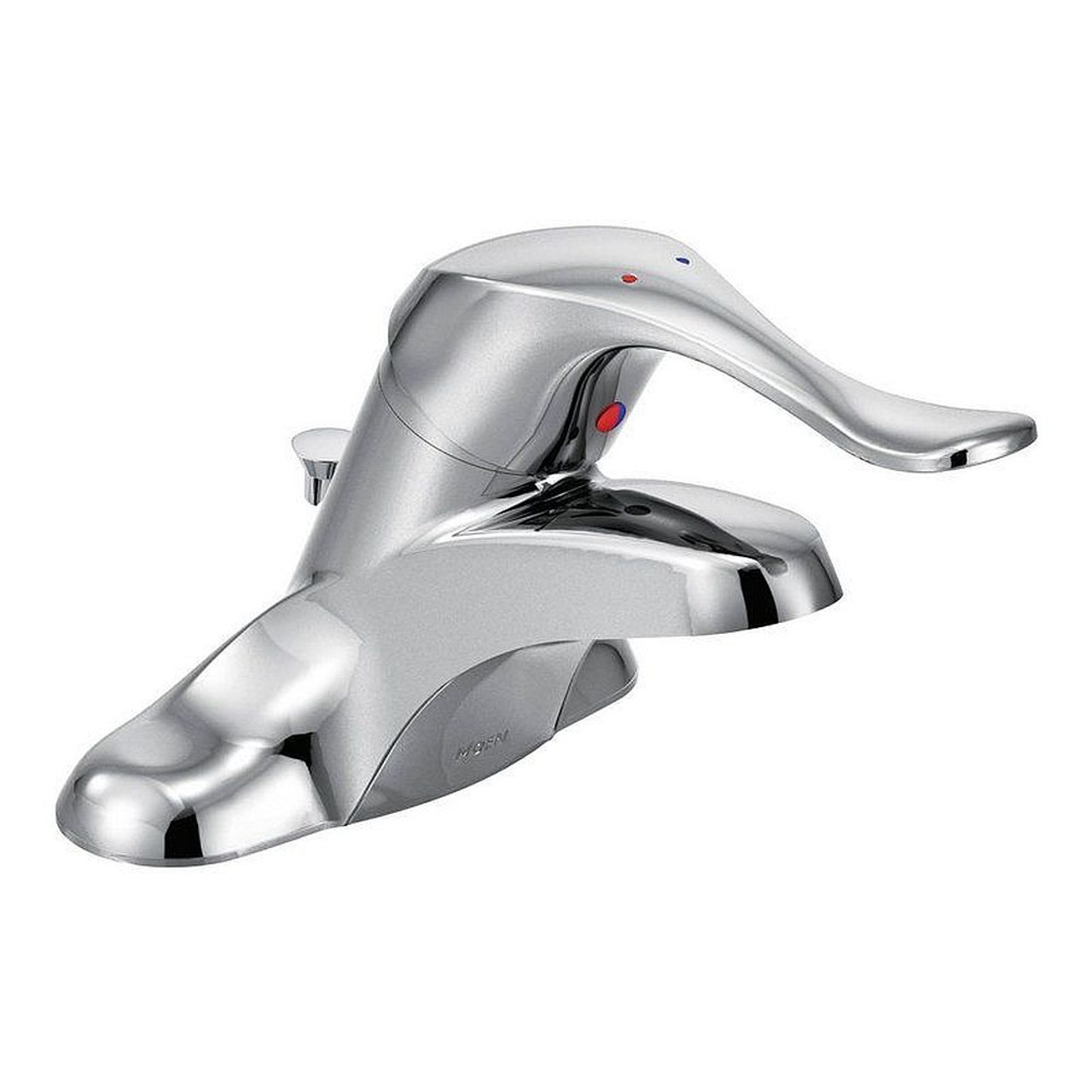 Moen 8425 Single Handle Centerset Bathroom Faucet in Chrome