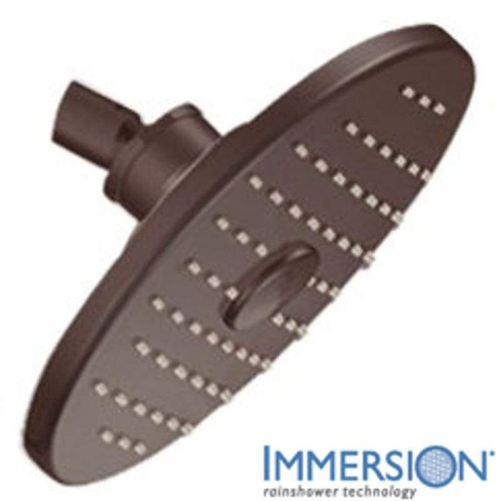 Rainshower Shower Head with 1/2in Connection in Oil Rubbed Bronze