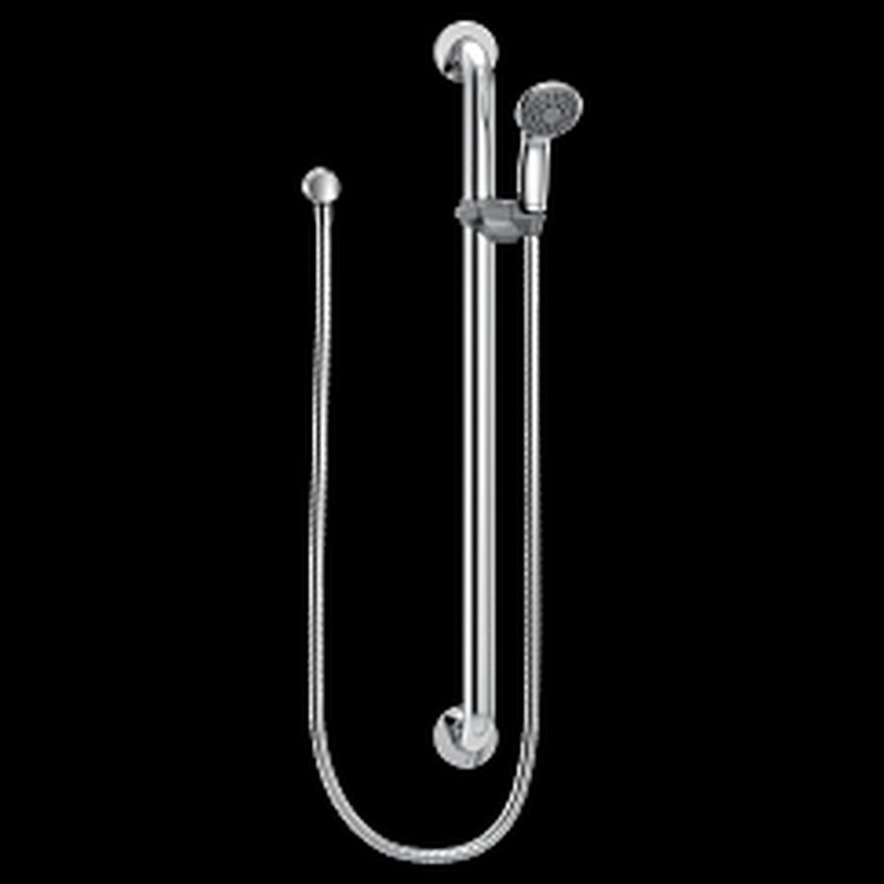Moen Commercial 52236GBM15 Slide Bar/Grab Bar Shower