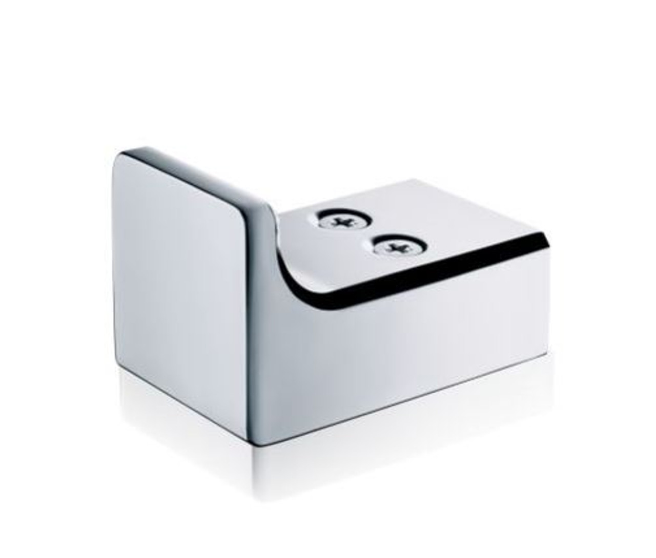 Robe Hook with Mounting Hardware in Polished Chrome