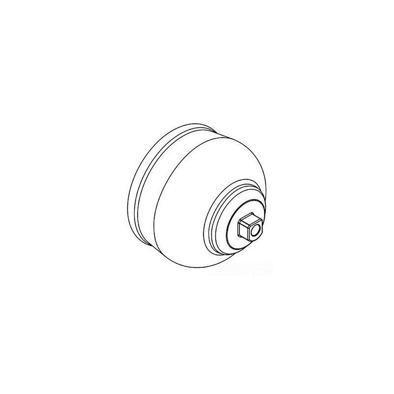 Moen 115051 Handle Hub in Chrome