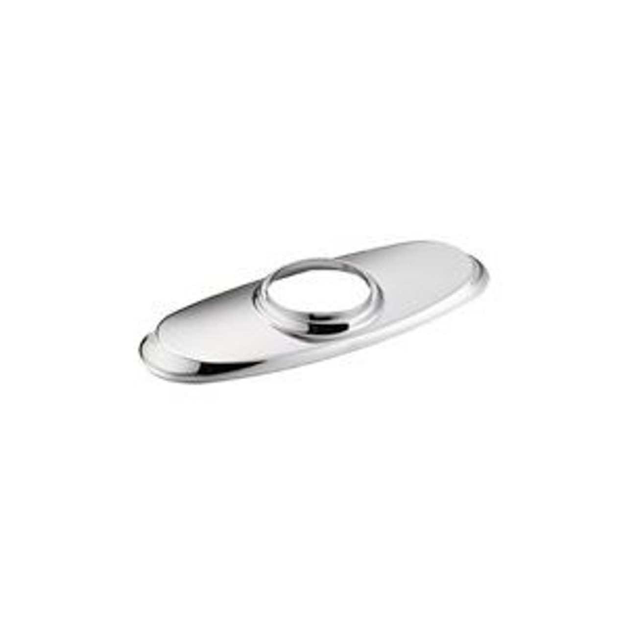 Replacement Spout Escutcheon and Gasket in Polished Chrome