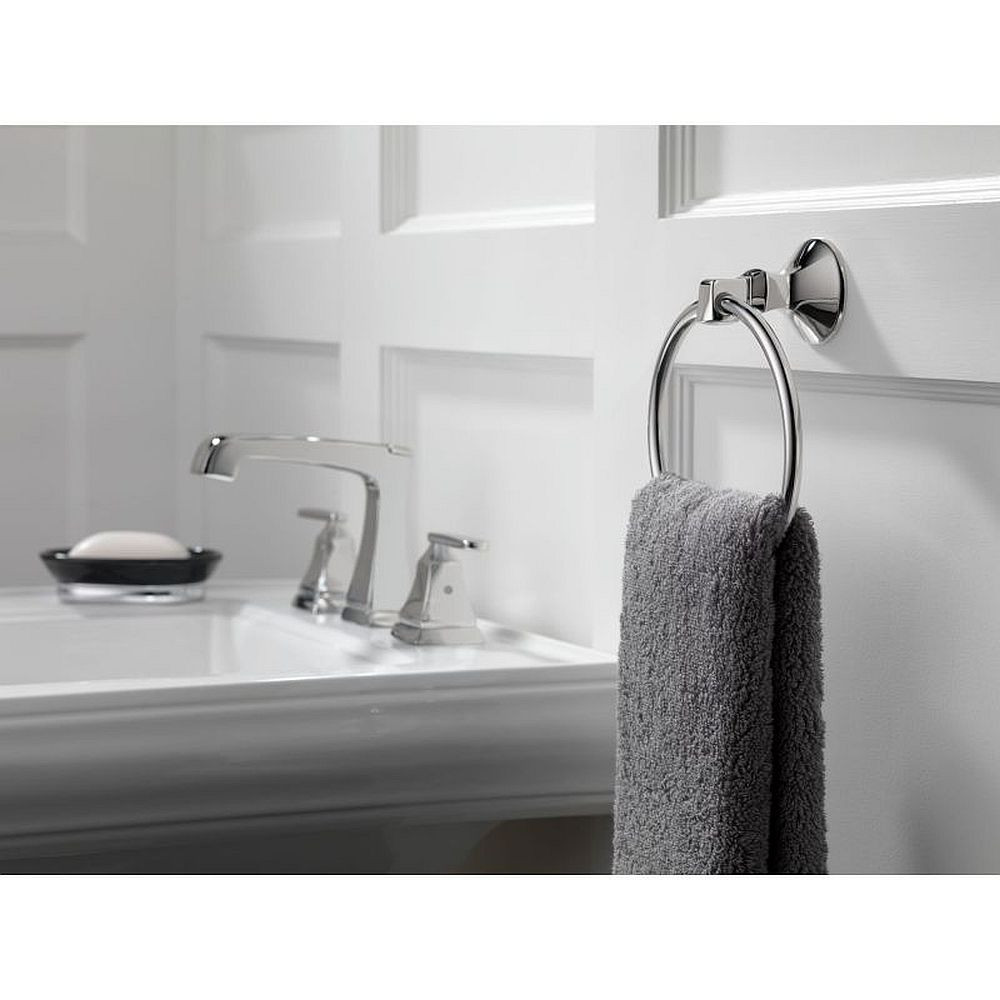 Delta 3564-MPU-DST Two Handle Widespread Lavatory Faucet - Metal Pop-Up in Polished Chrome