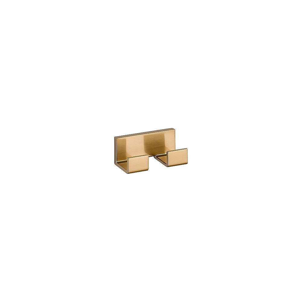 Delta 77736-CZ Double Robe Hook in Champagne Bronze