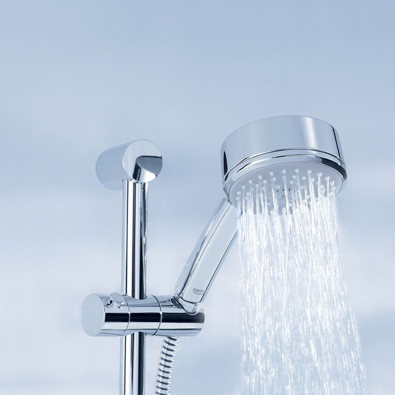 100 Hand Shower with 4 Sprays in Chrome 100 Hand Shower with 4 Sprays in Chrome