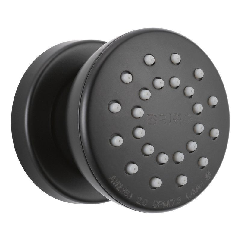 Brizo 84110-BL Single Function Body Spray Trim in Matte Black