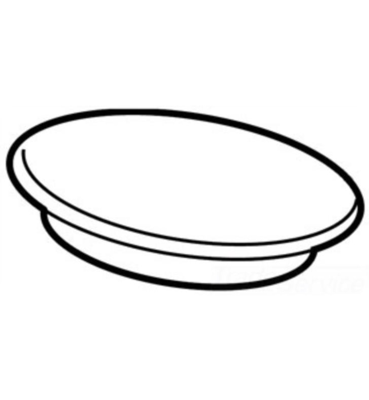 Replacement Handle Cap in Brilliance Stainless