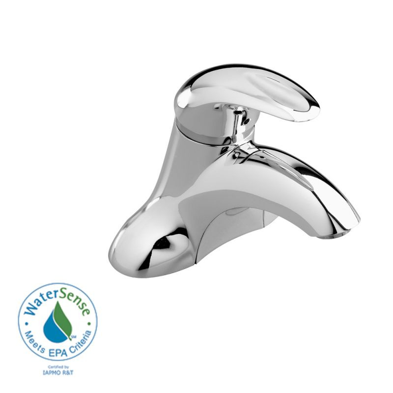 American Standard 7385000.002 Centerset Lavatory Faucet with Metal Speed Connect Pop-Up Drain in Chrome