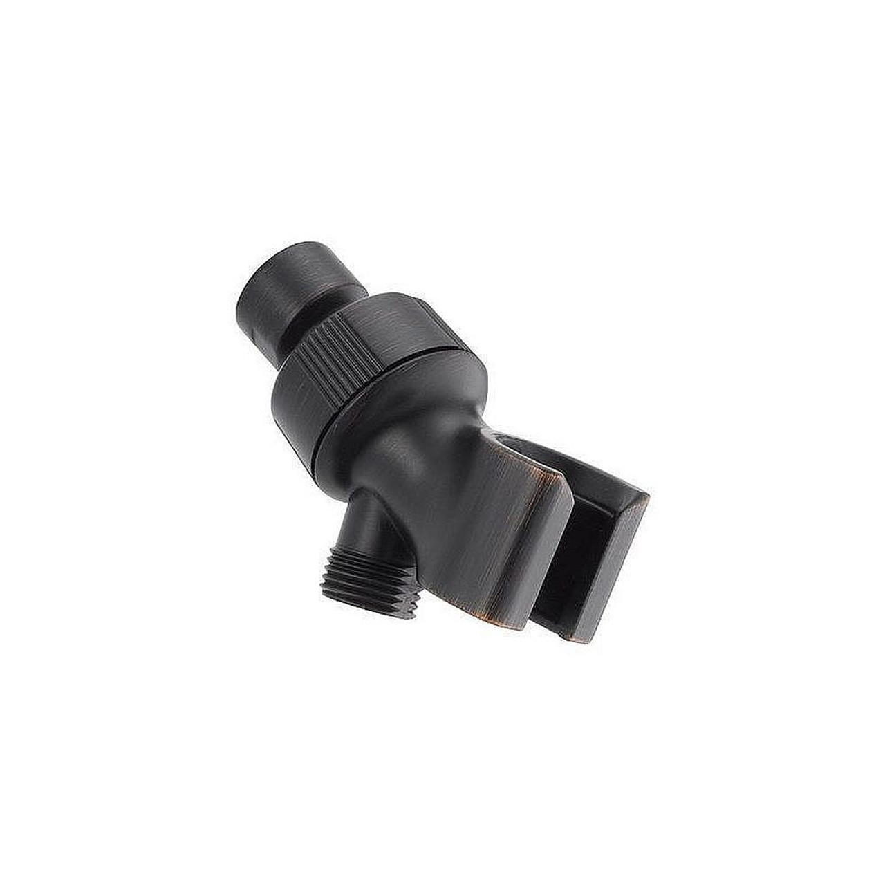 Adjustable Shower Arm Mount with Hand Shower Cradle in Venetian Bronze