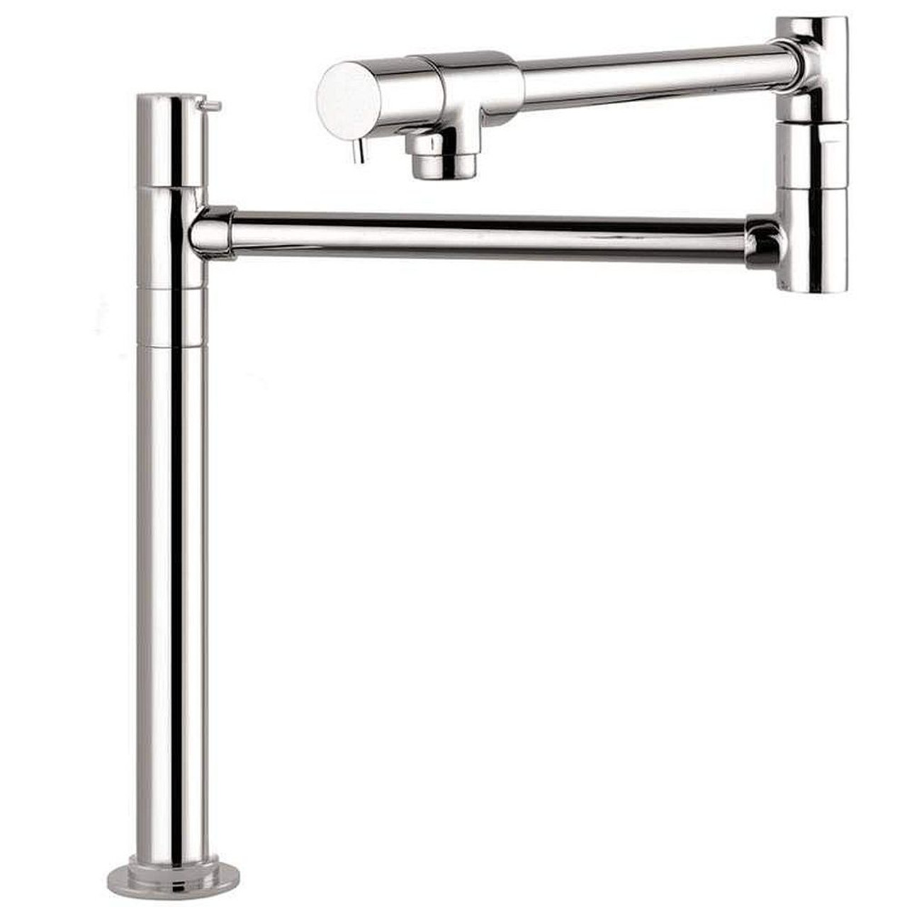 Hansgrohe 04058000 Talis S Pot Filler Faucet Deck Mounted with Metal Lever Handles in Chrome