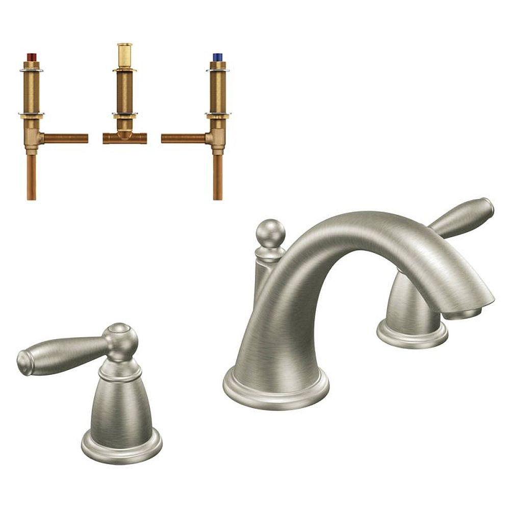 6-1/2-Inch Garden Tub Faucet in Brushed Nickel
