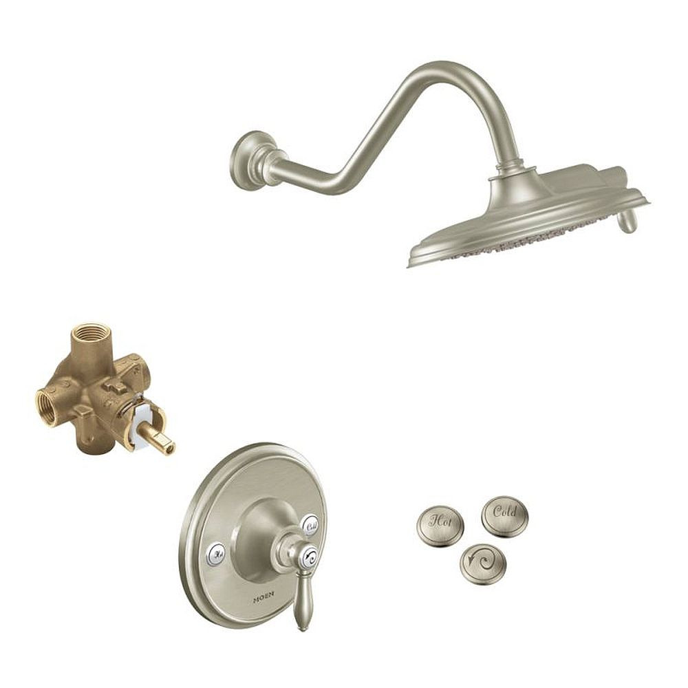 9-Inch Rainshower in Brushed Nickel