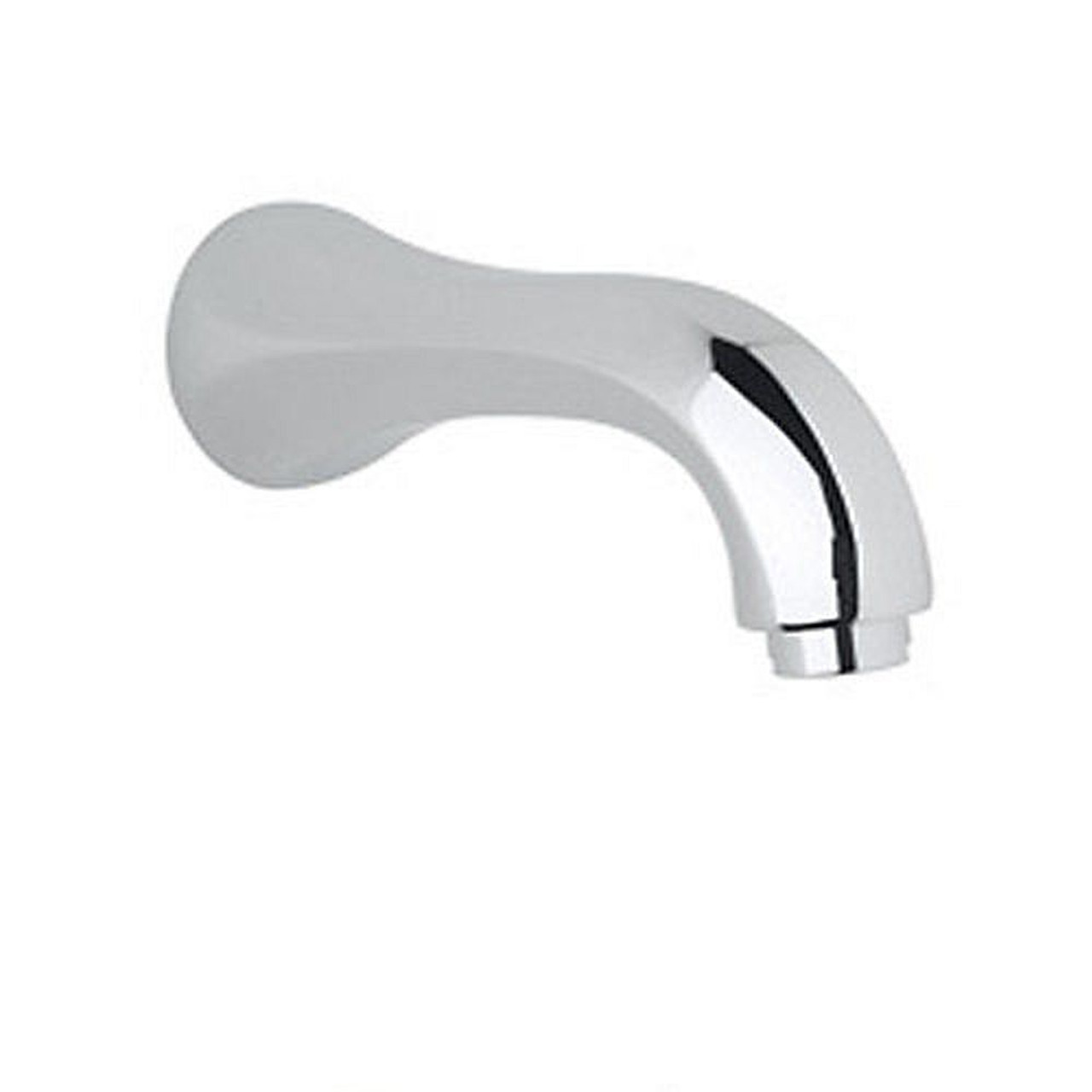 7in Non Diverter Tub Spout in Polished Chrome