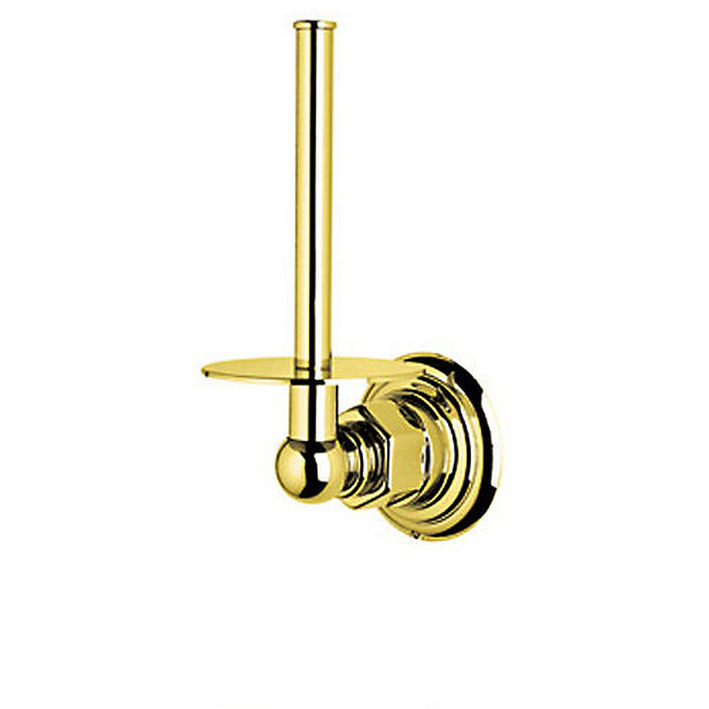 Spare Toilet Paper Holder in Inca Brass