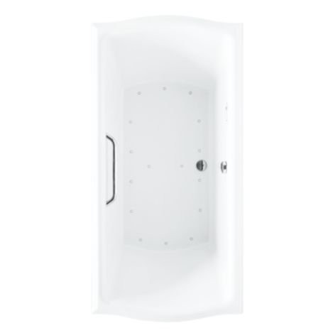 Toto ABR784S#01N Clayton Acrylic Airbath 7236 in Cotton