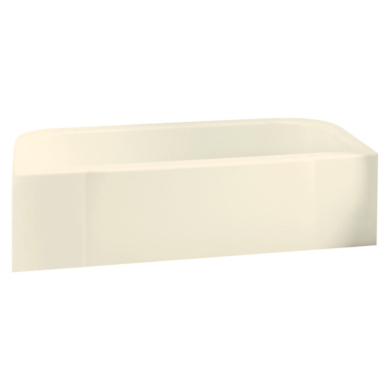 Sterling 71141122-LNR-96 60-in L x 30-in W Rectangular Skirted Bathtub with Right-Hand Drain in Biscuit Sterling 71141122-LNR-96 60-in L x 30-in W Rectangular Skirted Bathtub with Right-Hand Drain in Biscuit