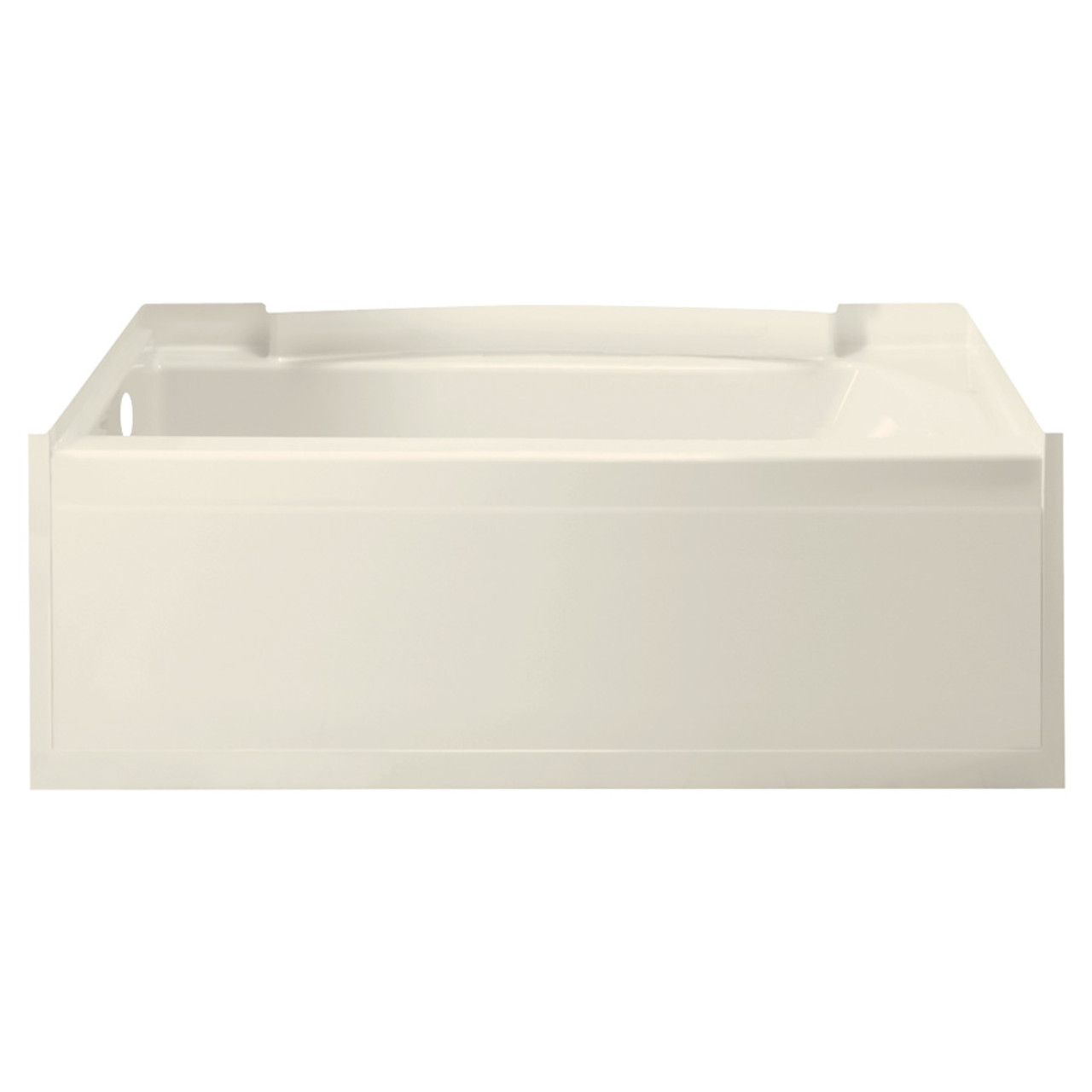 60-in L x 32-in W Rectangular Skirted Bathtub with Left-Hand Drain in Biscuit 60-in L x 32-in W Rectangular Skirted Bathtub with Left-Hand Drain in Biscuit
