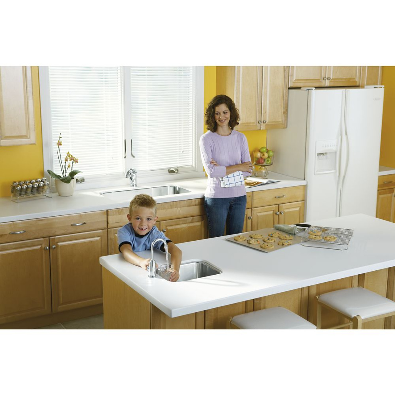 Sterling UCL1515 Stainless Steel Single Bowl Kitchen Sink 14.25-in W x 11.75-in L in Luster Sterling UCL1515 Stainless Steel Single Bowl Kitchen Sink 14.25-in W x 11.75-in L in Luster