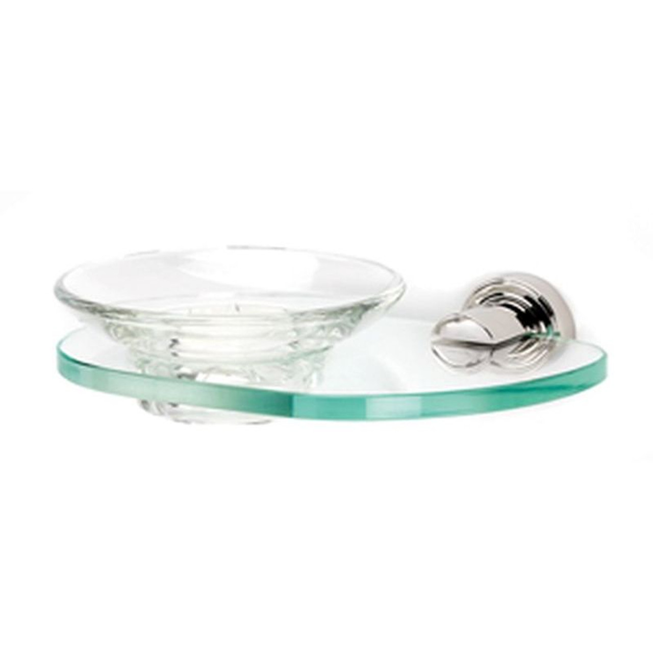 Alno Infinity A8730-PN Modern Soap Dish 6-11/16-in in Polished Nickel