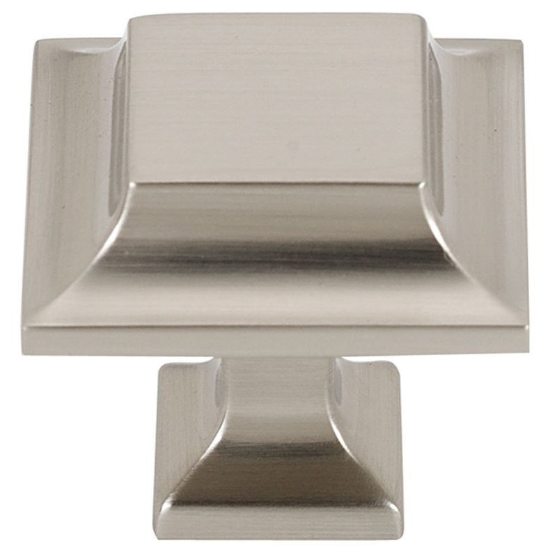 Alno Millennium A950-14-SN Knob Modern 1-1/4-in in Satin Nickel