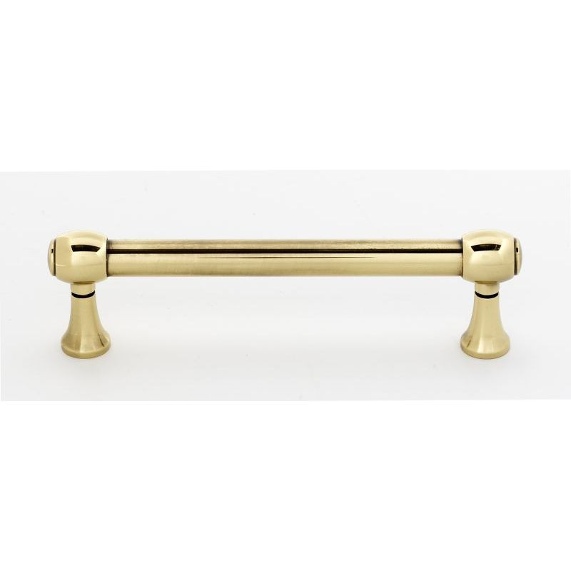 Alno Royale A980-4-PA Pull Transitional in Polished Antique