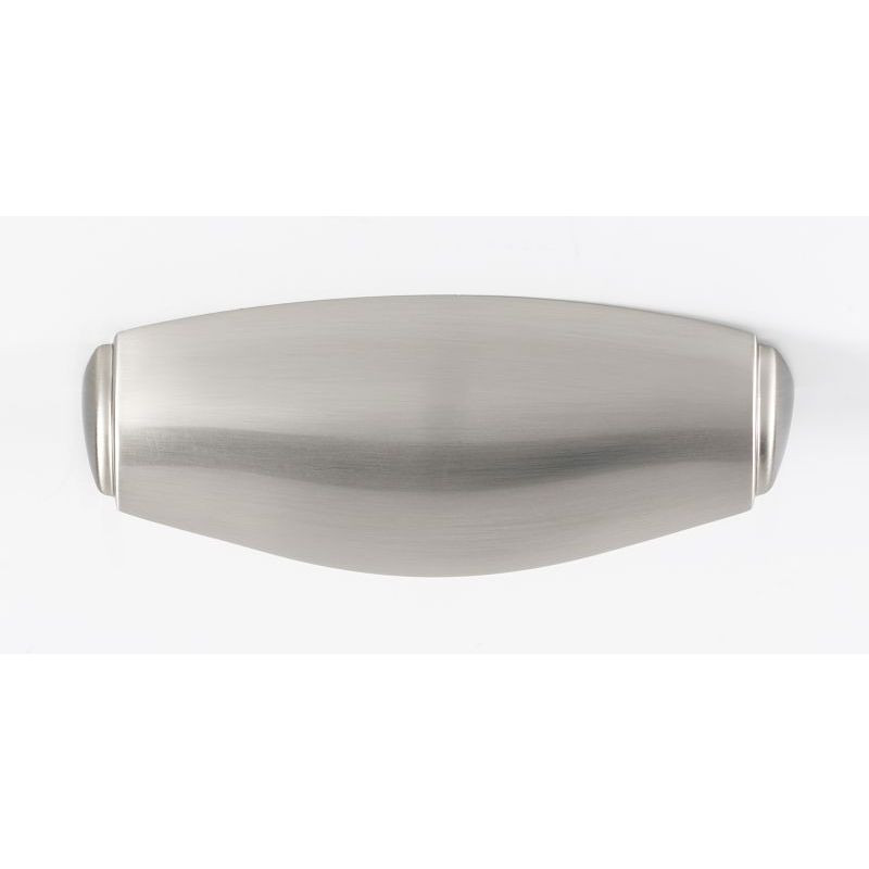 Alno Royale A983-SN Cup Pull Transitional in Satin Nickel