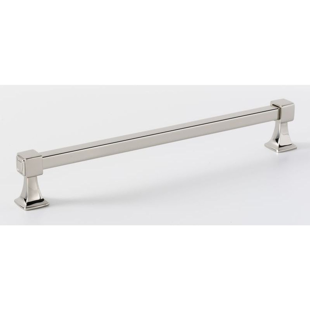 Alno Cube A985-8-PN Modern Pull in Polished Nickel