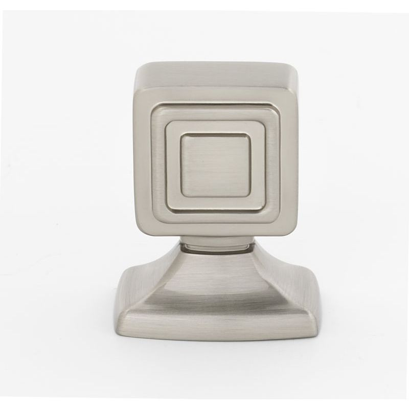 Knob Modern 1-in in Satin Nickel