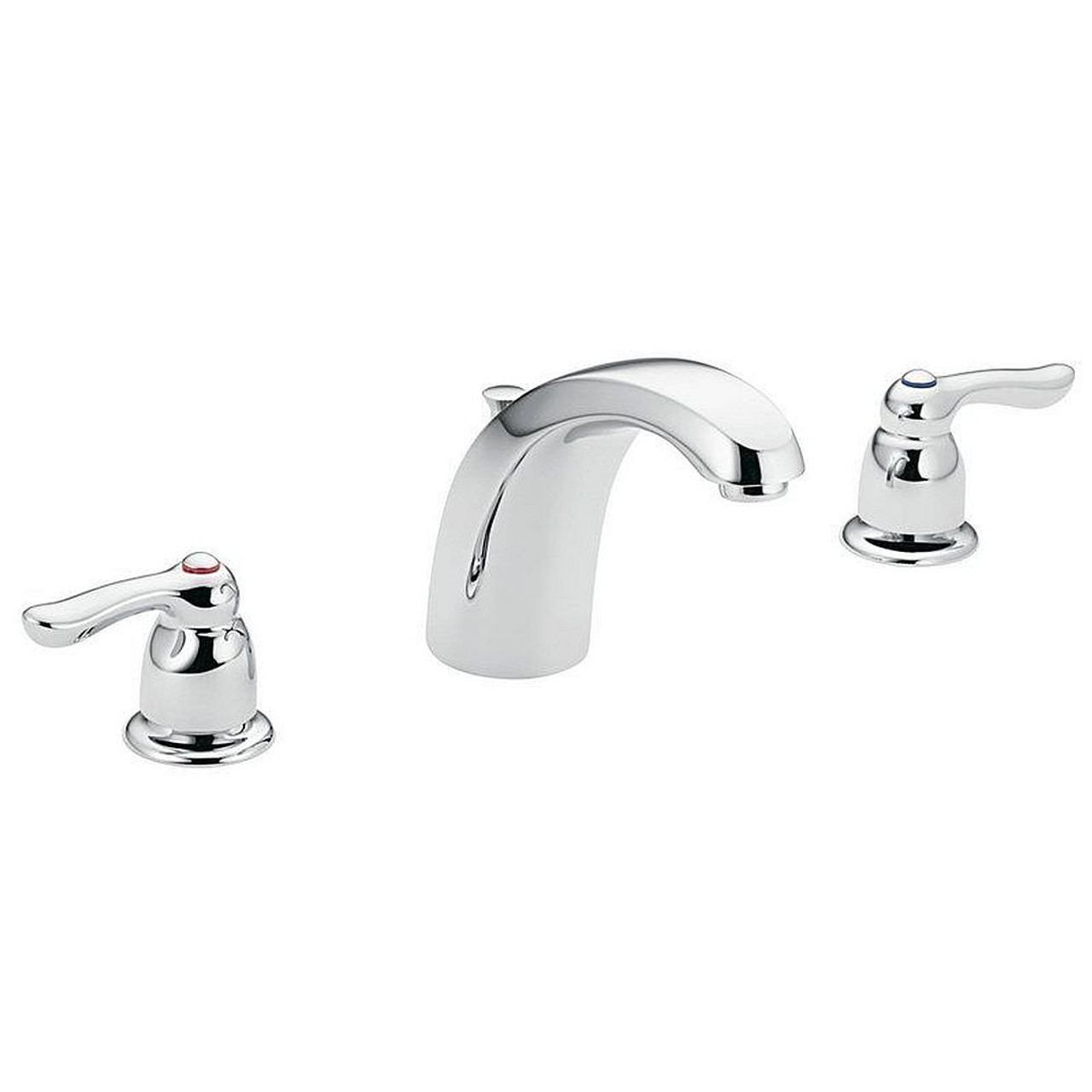 Moen 8922 Double Handle Widespread Bathroom Faucet in Chrome
