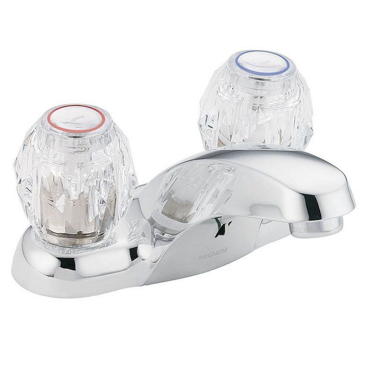 Moen 64900 Double Handle Centerset Bathroom Faucet in Chrome