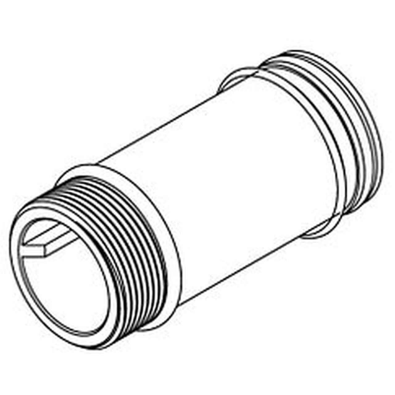 Moen Commercial 104512 5-in Sloan-Moen Style Supply Extension Nipple