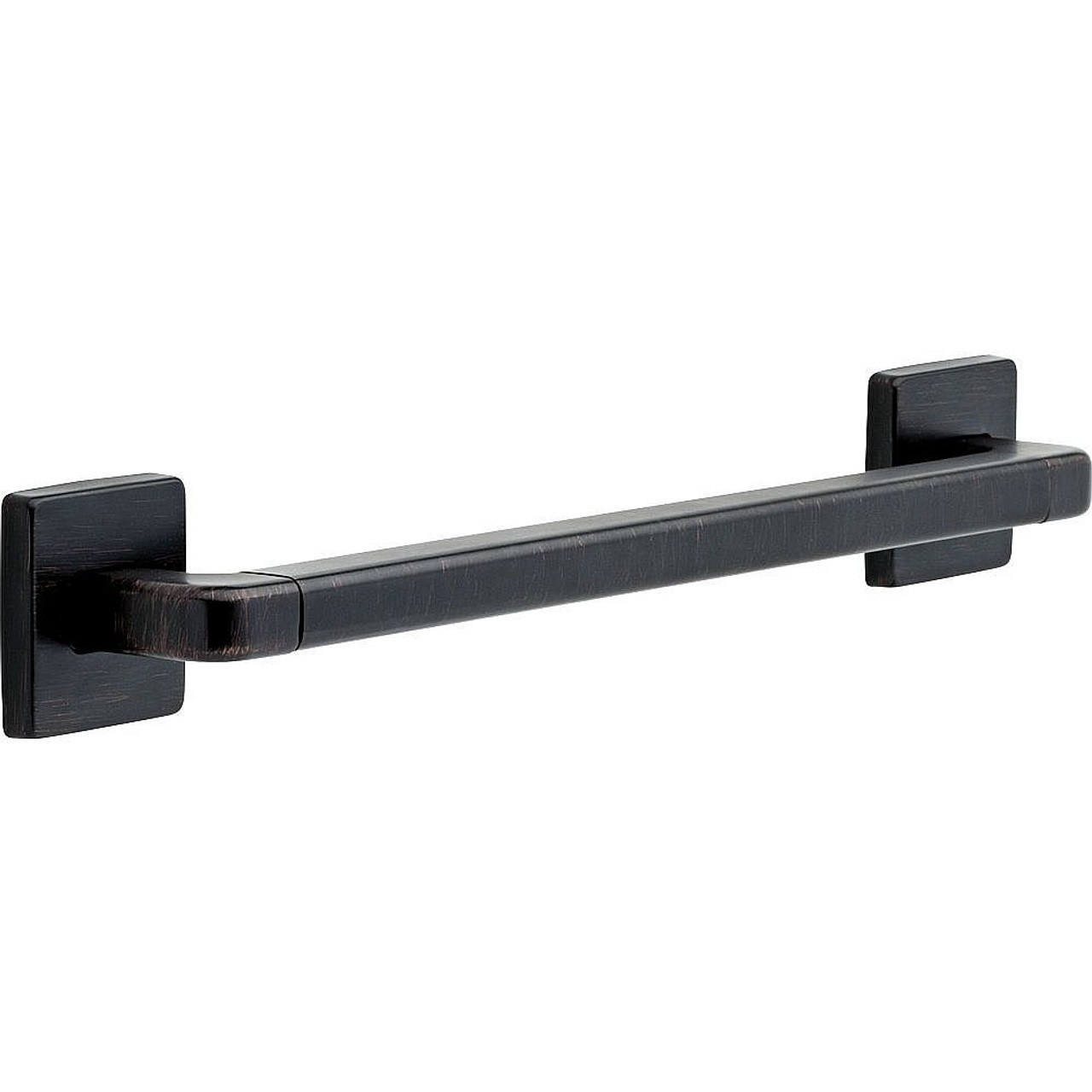 Angular Modern Deocorative ADA Grab Bar - 18in in Venetian Bronze