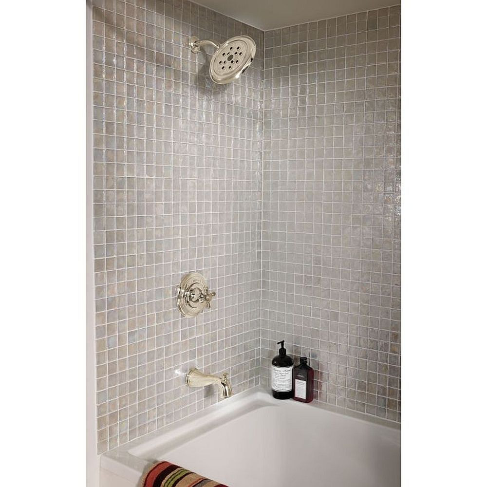Single Cross Bath Handle Kit in Brilliance Polished Nickel