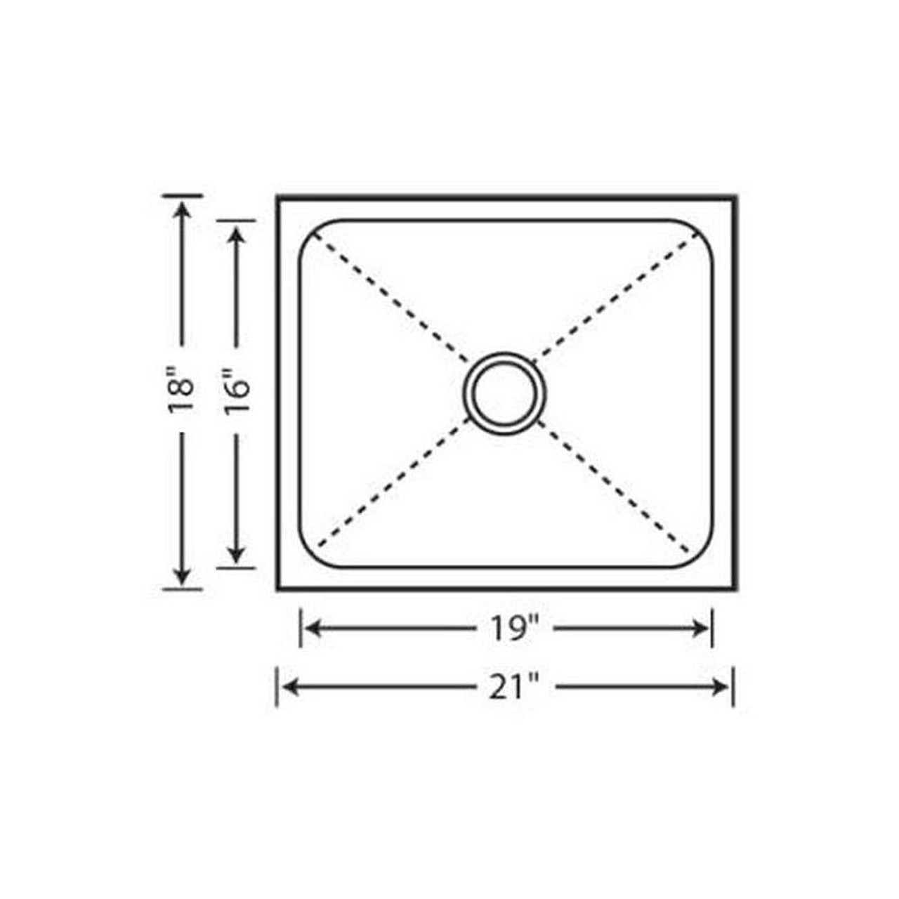 18-In X 21-In Single-Basin Stainless Steel Undermount Residential Kitchen Sink in Satin 18-In X 21-In Single-Basin Stainless Steel Undermount Residential Kitchen Sink in Satin
