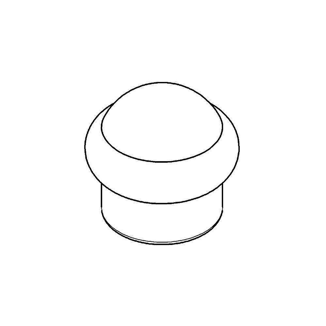 Grohe 45816EN0 Diverter Spout Knob in Brushed Nickel