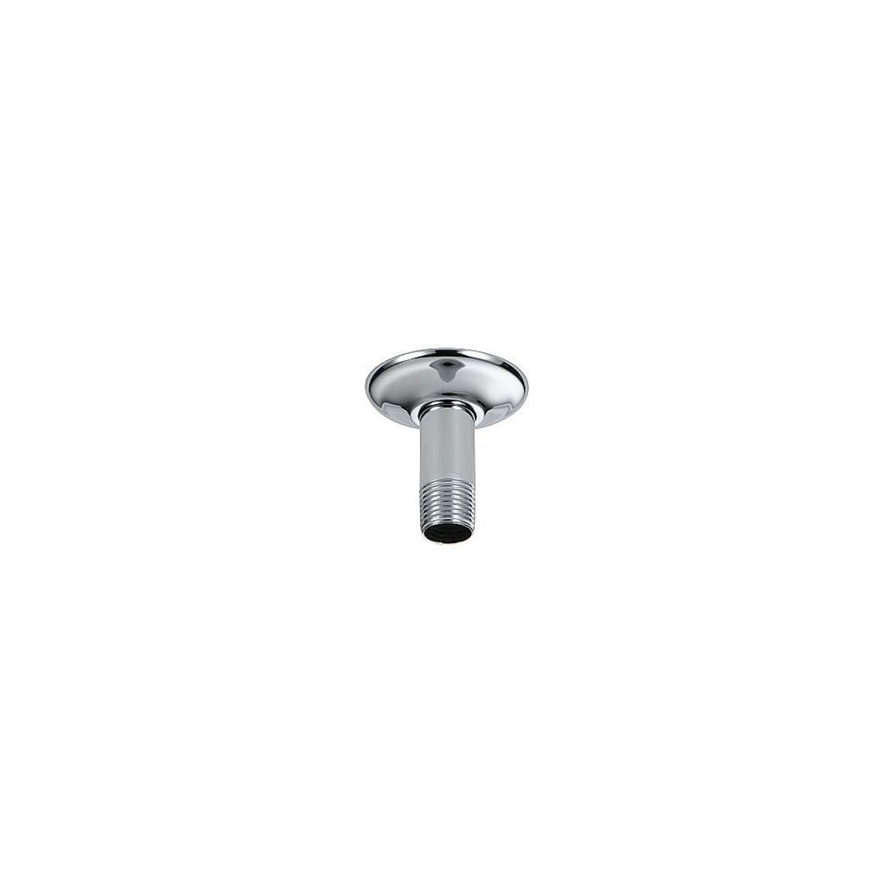 3" Ceiling Mounted Shower Arm - Includes Wall Flange in Polished Chrome