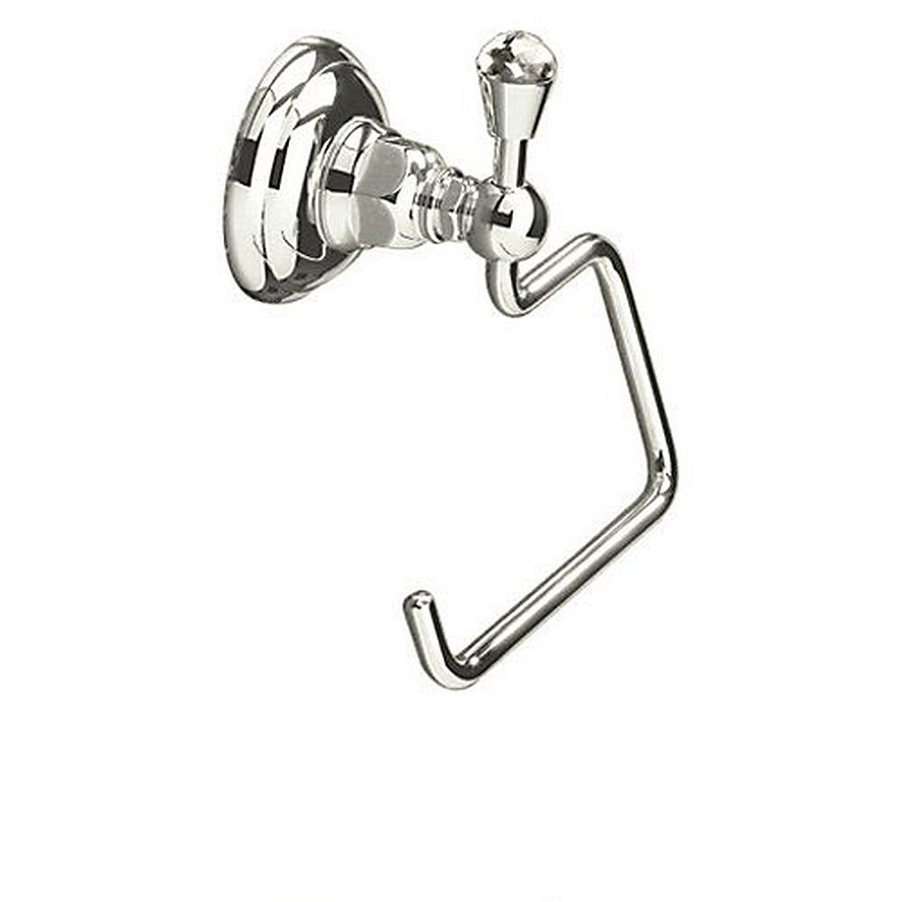 Rohl A1492CPN Single Post Toilet Paper Holder in Polished Nickel