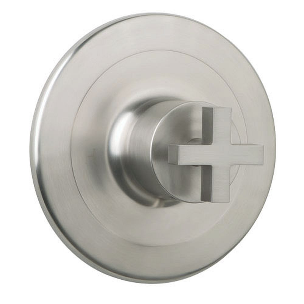 Shower Valve Trim in Satin Nickel