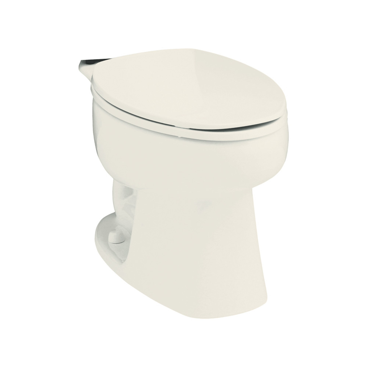 Standard Height 10-in Rough-In Elongated Toilet Bowl in Biscuit Standard Height 10-in Rough-In Elongated Toilet Bowl in Biscuit