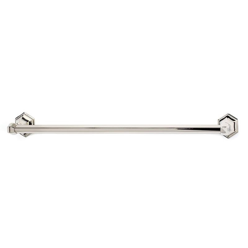 Alno Nicole A7720-24-PN Towel Bar Traditional in Polished Nickel